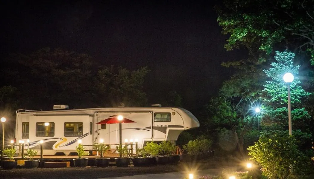 Country house Sunyang Village Dome Caravan Jeju South Korea